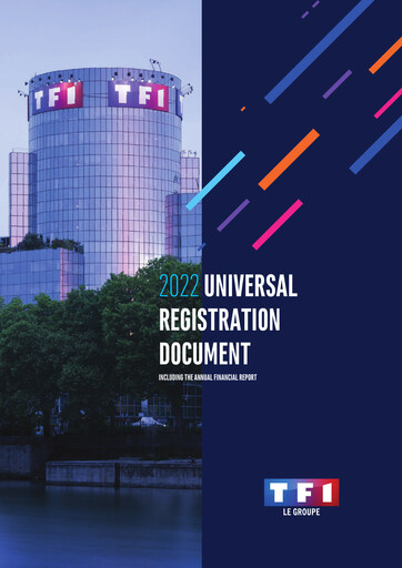Thumbnail TF1 Universal Registration Document 2022