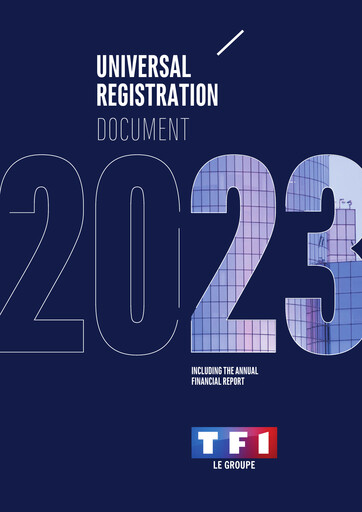 Thumbnail TF1 Universal Registration Document 2023