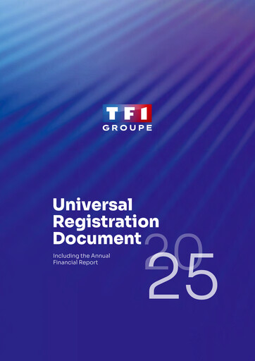 Thumbnail TF1 Universal Registration Document 2025