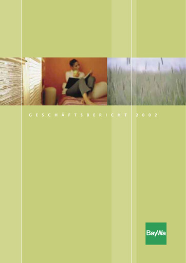 Vorschaubild BayWa
 Jahresbericht 2002