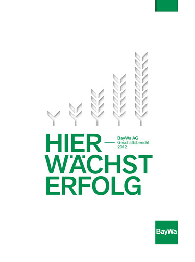 Vorschaubild BayWa
 Jahresbericht 2012
