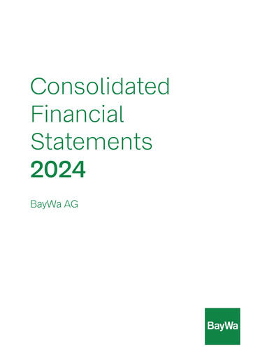Thumbnail BayWa
 Financial Statement 2024
