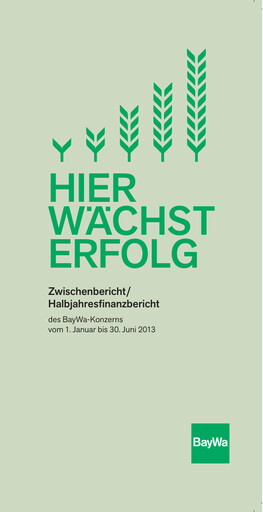 Vorschaubild BayWa
 Halbjahresbericht 2013-h1