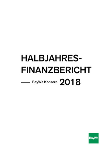 Vorschaubild BayWa
 Halbjahresbericht 2018-h1