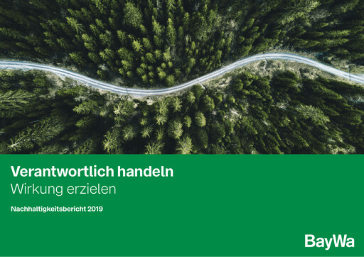 Vorschaubild BayWa
 Nachhaltigkeitsbericht 2019