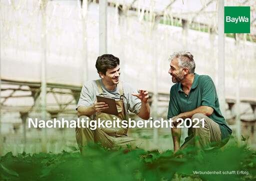 Vorschaubild BayWa
 Nachhaltigkeitsbericht 2021