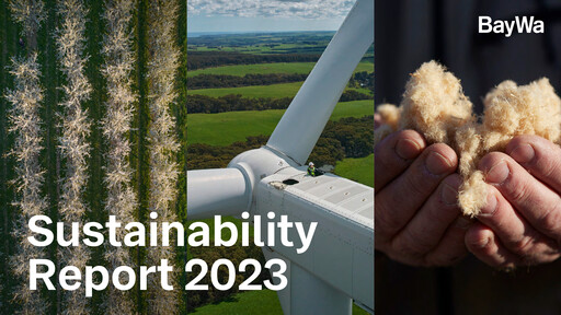 Thumbnail BayWa
 Sustainability Report 2023