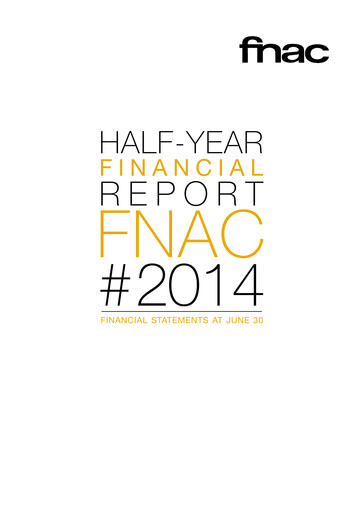 Thumbnail Fnac Darty Half-year Report 2014-h1