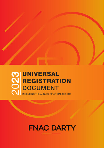 Thumbnail Fnac Darty Universal Registration Document 2023