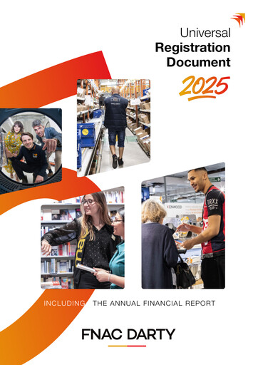 Thumbnail Fnac Darty Universal Registration Document 2025