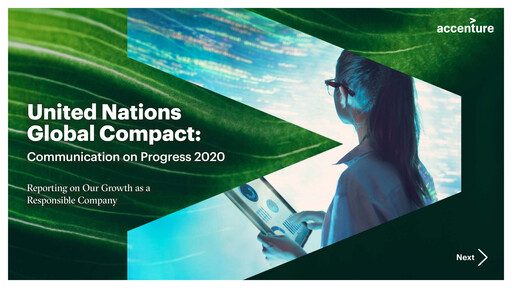 Thumbnail Accenture Sustainability Report 2020