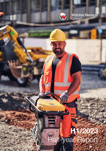 Thumbnail Wacker Neuson
 Half-year Report 2023-h1