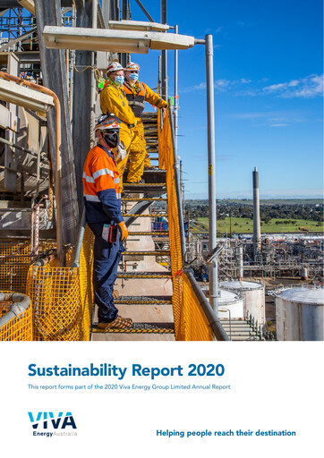 Thumbnail Viva Energy Sustainability Report 2020
