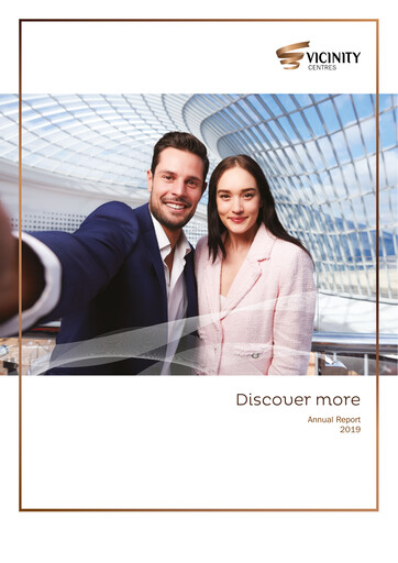 Thumbnail Vicinity Centres Annual Report 2019