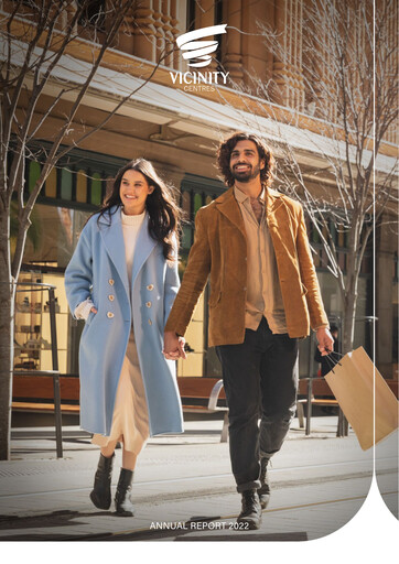 Thumbnail Vicinity Centres Annual Report 2022