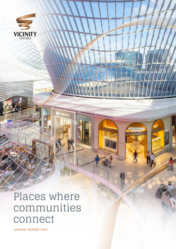 Thumbnail Vicinity Centres Annual Report 2025