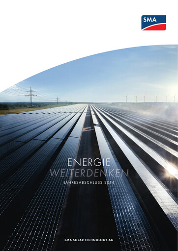 Vorschaubild SMA Solar Technology
 Finanzmitteilung 2014