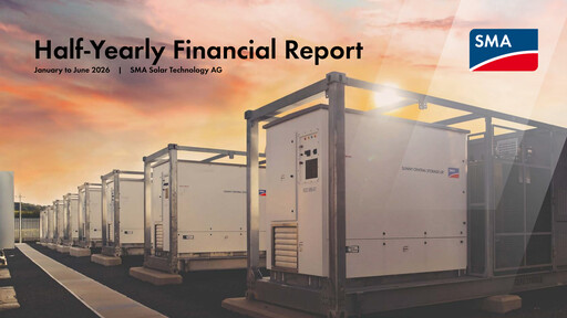 Thumbnail SMA Solar Technology
 Half-year Report 2026-h1