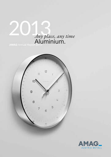 Thumbnail AMAG Austria Metall Annual Report 2013