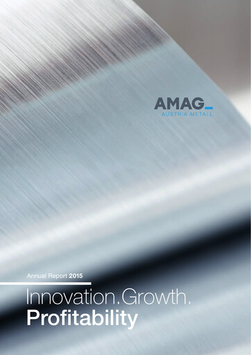 Thumbnail AMAG Austria Metall Annual Report 2015
