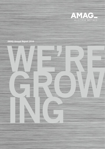 Thumbnail AMAG Austria Metall Annual Report 2016