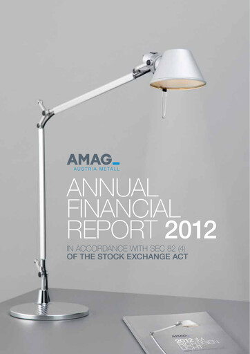 Thumbnail AMAG Austria Metall Financial Statement 2012