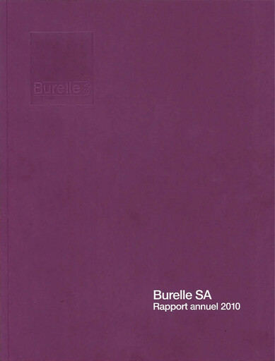 Thumbnail Burelle Annual Report 2010