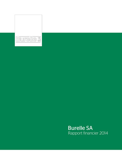 Thumbnail Burelle Financial Report 2014