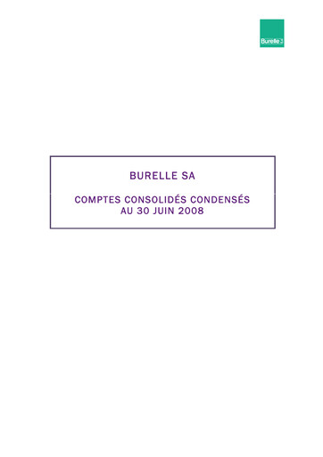 Thumbnail Burelle Half-year Report 2008-h1