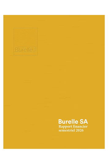 Thumbnail Burelle Half-year Report 2026-h1
