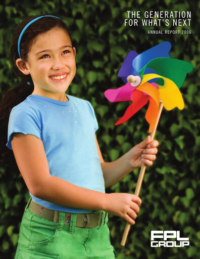 Thumbnail Nextera Energy Annual Report 2006