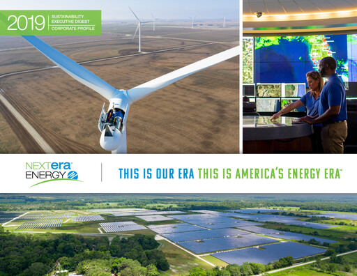 Vorschaubild Nextera Energy Nachhaltigkeitsbericht 2019