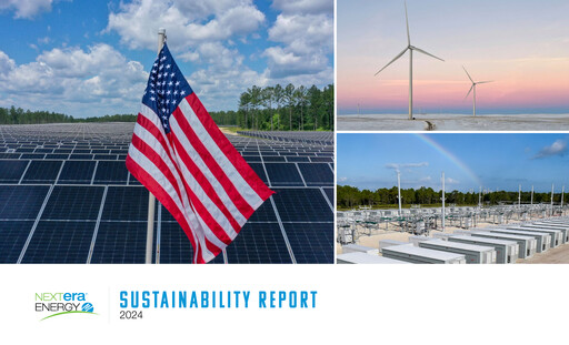 Vorschaubild Nextera Energy Nachhaltigkeitsbericht 2024
