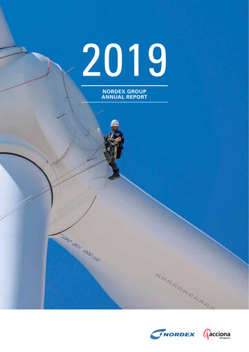 Thumbnail Nordex Annual Report 2019