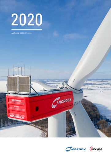 Thumbnail Nordex Annual Report 2020