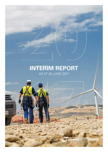 Thumbnail Nordex Half-year Report 2017-h1