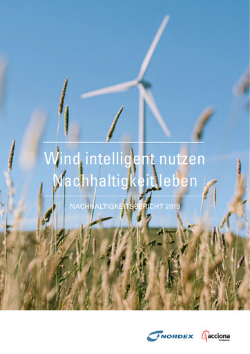 Thumbnail Nordex Sustainability Report 2019