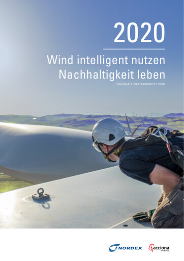 Thumbnail Nordex Sustainability Report 2020