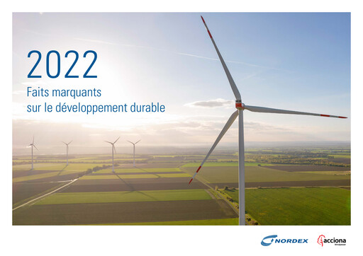 Thumbnail Nordex Sustainability Report 2022