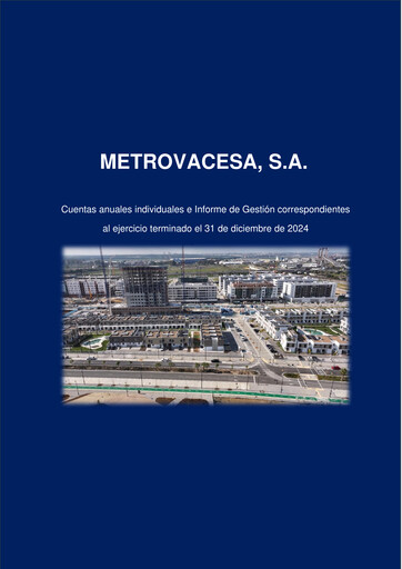 Miniature Metrovacesa Bilan financier 2024