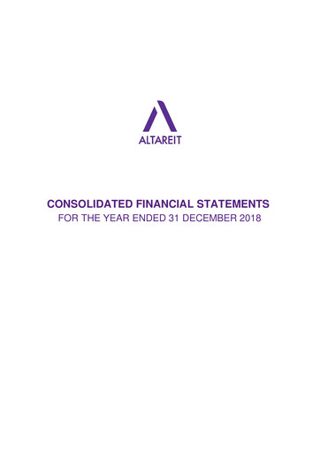 Thumbnail Altareit Financial Statement 2018