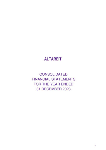 Thumbnail Altareit Financial Statement 2023