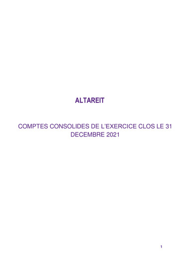 Thumbnail Altareit Financial Statement 2021