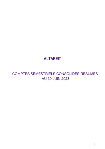 Thumbnail Altareit Financial Statement 2023-h1