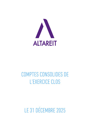 Thumbnail Altareit Financial Statement 2025