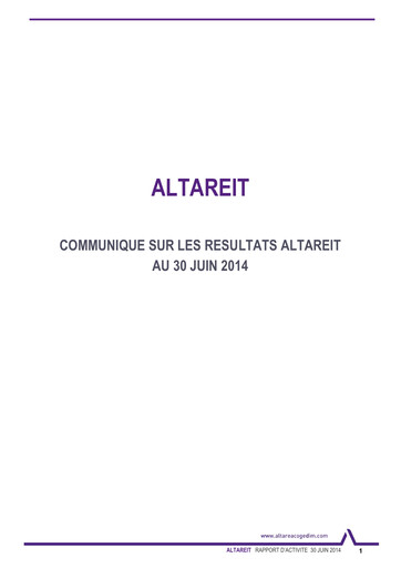 Thumbnail Altareit Half-year Report 2014-h1