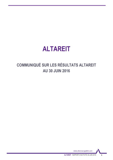 Thumbnail Altareit Half-year Report 2016-h1