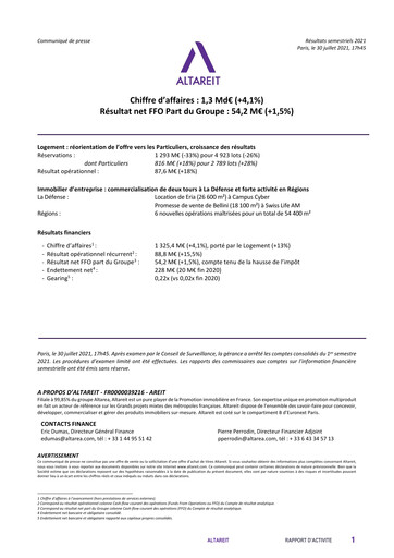 Thumbnail Altareit Half-year Report 2021-h1