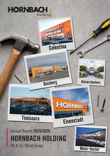 Thumbnail Hornbach Baumarkt Annual Report 2026