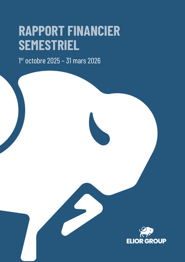 Miniature Elior Group Rapport semestriel 2025-2026